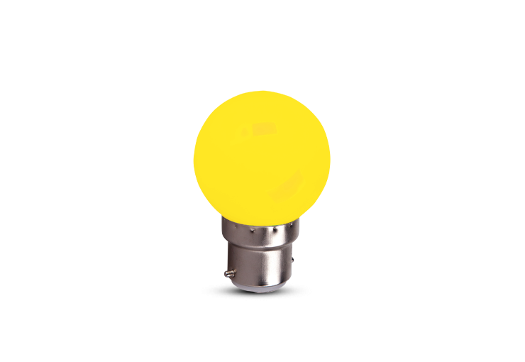 Dim Light 0.5W pin (Yellow)